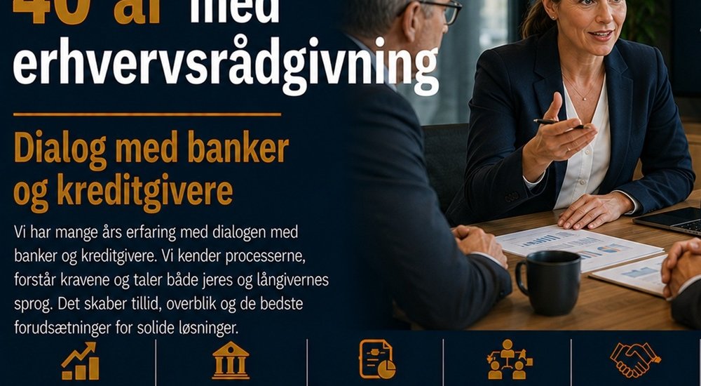 Dialog med banker og kreditgivere